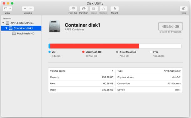 disk utility program for mac